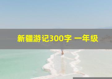 新疆游记300字 一年级